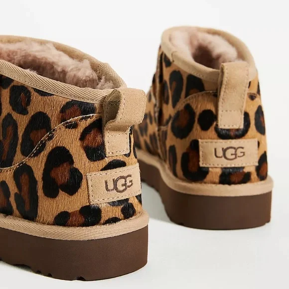 UGG Ultra Mini Classic Genuine Calf Hair Bootie - Picture 3 of 8